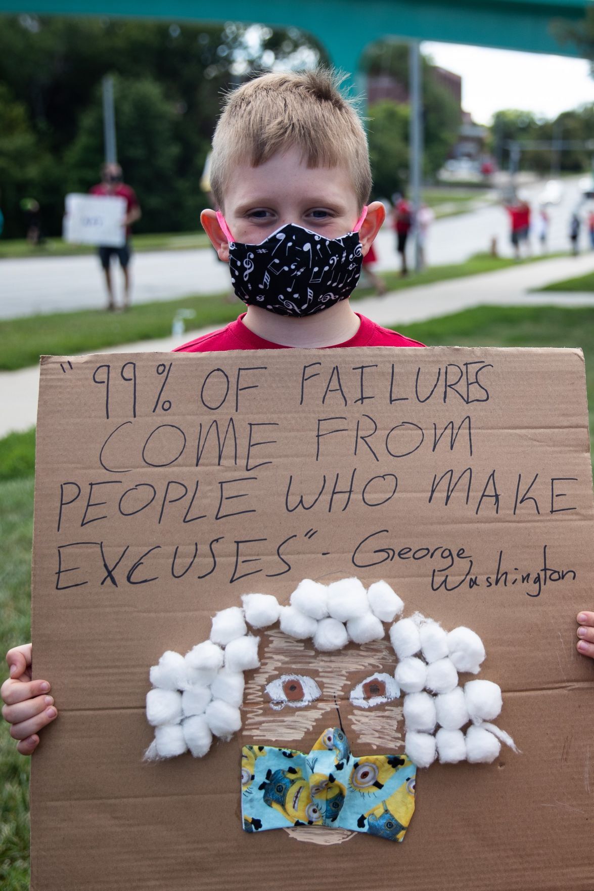 Educators Mask Mandate Protest